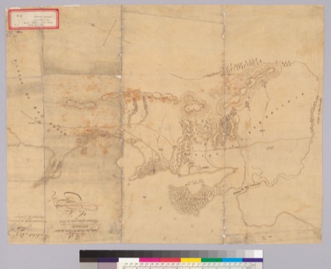 Diseño: Mapa del Ranchos San Antonio y San Pablo : Calif.