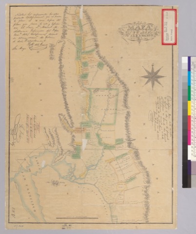 Diseño: Mapa del Valle del Sacramento : [Calif.] / [John Bidwell (sheet 1)