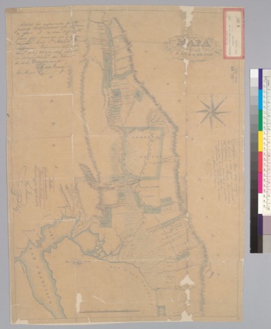 Diseño: Mapa del Valle del Sacramento : [Calif.] / [John Bidwell (sheet 2)