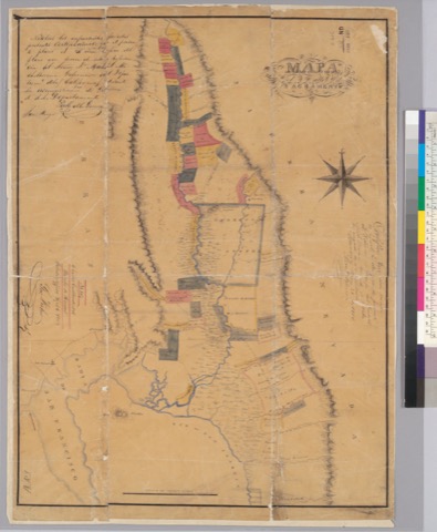 Diseño: Mapa del Valle del Sacramento : [Calif.] / [John Bidwell (sheet 4)