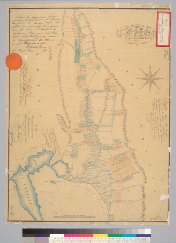 Diseño: Mapa del Valle del Sacramento : [Calif.] / [John Bidwell