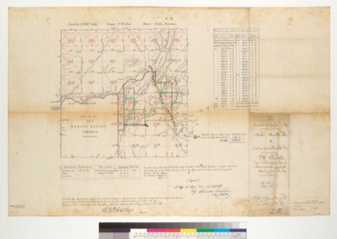 Diseño: Part of Honcut Rancho : Yuba County, Calif. (sheet 1)