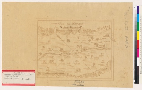 Diseño: Plan del Rancho San Bernado [sic (sheet 2)