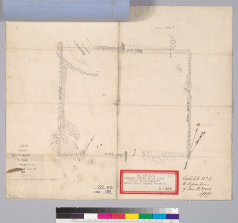Diseño: Plan of the Masalacon Rancho