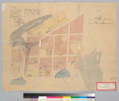 Diseño: Plan of Yerba Buena / [Jean Jacques Vioget