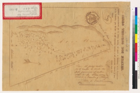 Diseño: Plano del parage conscido con el nombre de rancho de Quito ... [Calif.] / [Jose Z. Fernandez, maker