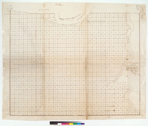 Diseño: Plat of a portion of the Rancho Los Medanos : Calif.