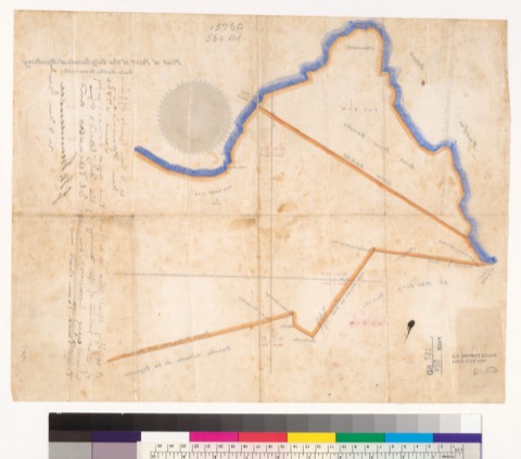 Diseño: Plat of part of the city lands of Monterey (sheet 2)