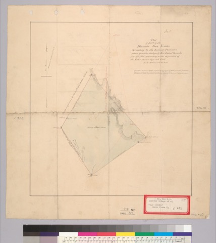 Diseño: Plat of part of the Rancho San Ysidro