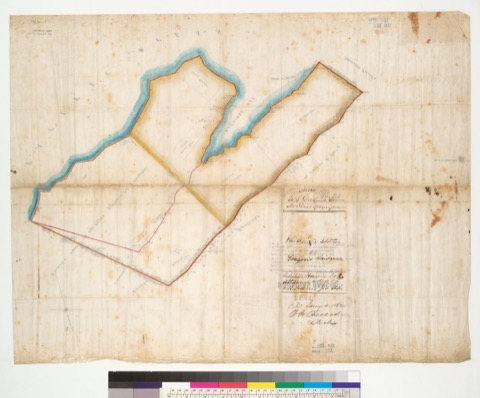 Diseño: Plat of the Baulinas Rancho (sheet 2)