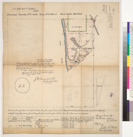Diseño: Plat of the De Haro Ranch : San Francisco, Cal.