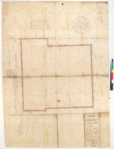 Diseño: Plat of the Rancho Arroyo Seco, finally confirmed to Andreas Pico : [Calif.] / Surveyed under instructions fro