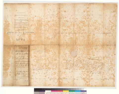 Diseño: Plat of the Rancho Campo de los Franceses, finally confirmed to Charles M. Weber : [San Joaquin Co., Calif.] /