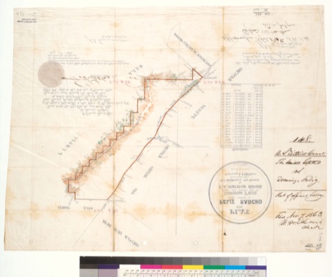 Diseño: Plat of the Rancho Feliz (sheet 2)