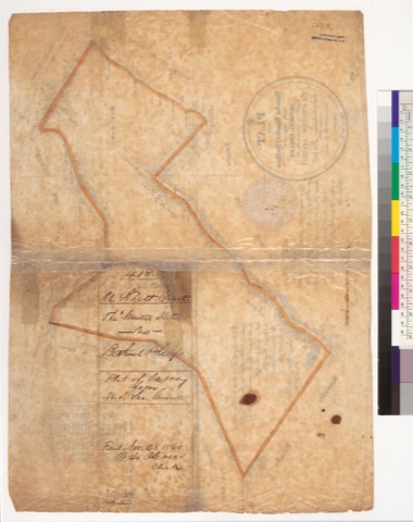 Diseño: Plat of the Rancho Tomales y Baulines, finally confirmed to Bethuel Phelps : [Marin Co., Calif.] / Surveyed un