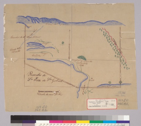 Diseño: Rancho de Sn. Jose de Sn. Gabriel (sheet 2)
