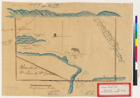 Diseño: Rancho de Sn. Jose de Sn. Gabriel (sheet 2)