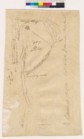 Diseño: Rancho de Sta. Clara á el Norte y cononir el posito