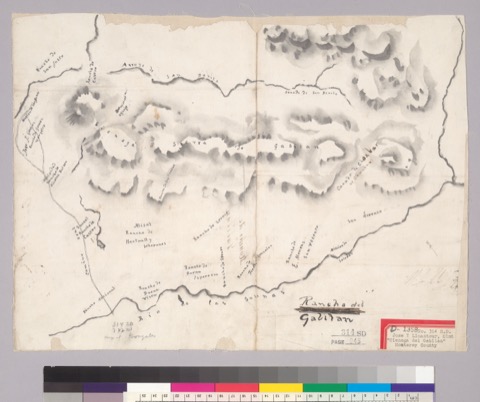 Diseño: Rancho del Gabilan [i.e. Cienega del Gabilan