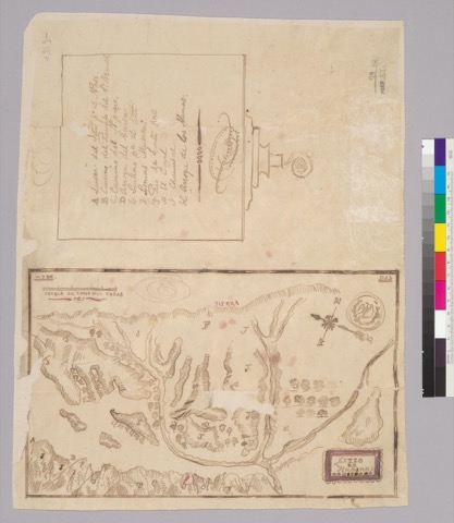 Diseño: Sitio de Huasna : [Calif.] / W.P.M., del