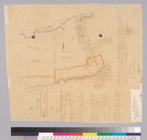 Diseño: Sketch of Johnson's Rancho : Yuba Co., Calif.