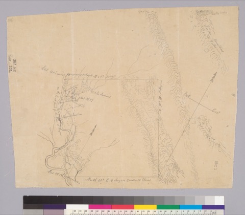 Diseño: Sketch of Rancho Bosquejo, Calif.