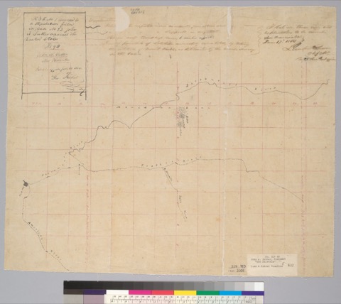 Diseño: Sketch of Rancho] New Helvetia