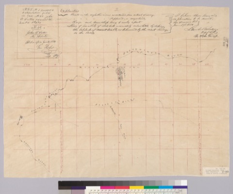 Diseño: Sketch of Rancho] New Helvetia