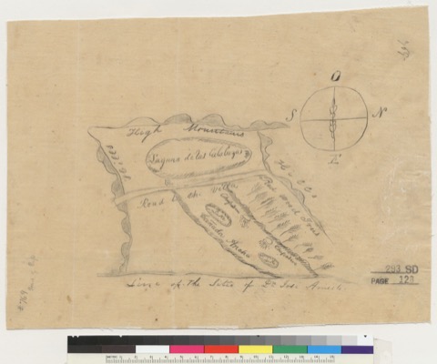 Diseño: Sketch of the Rancho Laguna de las Calabasas : Calif.