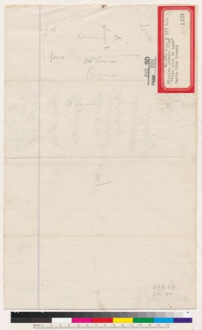 Diseño: Sketch of the Rancho Tres Ojos de Agua : Calif.