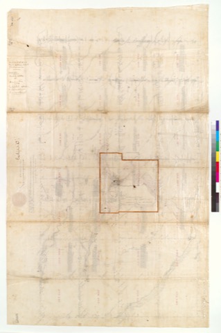 Diseño: Survey and descriptions of the townships along the Mokelumne River, Calif., in the vicinity of Rancho Arroyo S