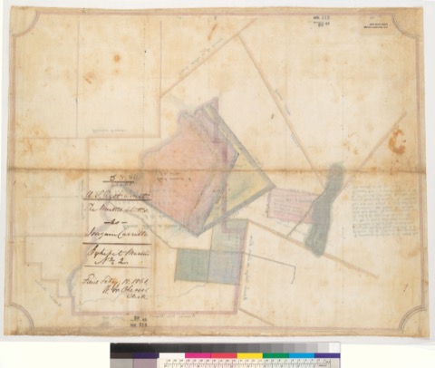 Diseño: Survey of Rancho Llano de Santa Rosa : Sonoma Co., Calif. (sheet 2)