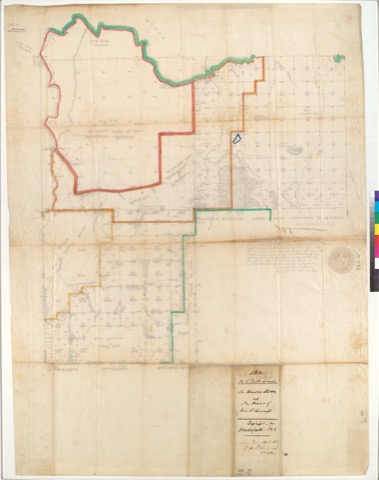Diseño: Survey of Rancho Tolenas and Suisun Rancho, Solano Co., Calif.] / U.S. Surveyor General's Office (sheet 2)
