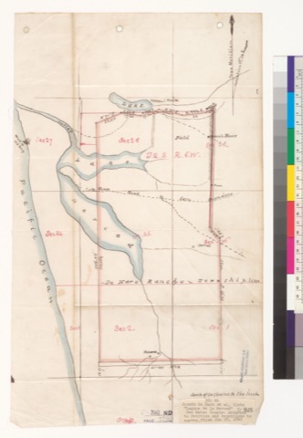 Diseño: Survey of the De Haro Rancho : San Francisco, Calif. (sheet 1)