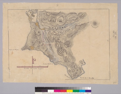Diseño: Terreno que se solicita del Cañada de Tamales, Cañada de Baulines y Punta de Reyes : Marin Co., Calif.
