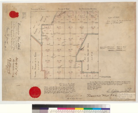 Diseño: "Township map" (sheet 1)